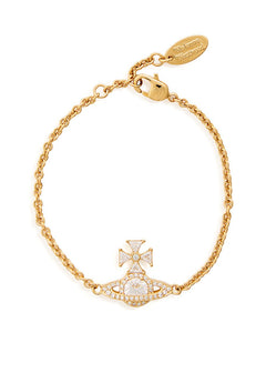 VIVIENNE WESTWOOD Mila Orb Pave Bracelet Gold | 西太后 手鏈 (金色) - LondonKelly 英國名牌代購