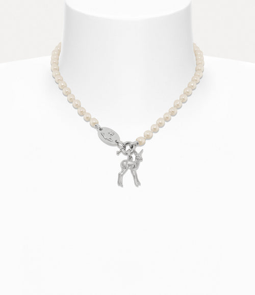 VIVIENNE WESTWOOD Monette Small Pearl Gold Necklace | 西太后 珍珠頸鏈 (多色) - LondonKelly 英國名牌代購