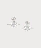 VIVIENNE WESTWOOD Ofelia Earrings | 西太后 耳環 (銀色) - LONDONKELLY 英國名牌代購