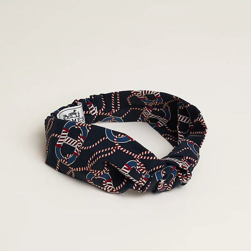 HERMES Canoe H Gabi Headband | 愛馬仕 頭帶 (Black)