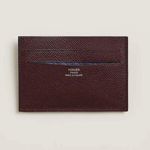 HERMES Men's Citizen Twill Card Holder | 愛馬仕 男仕卡套 (紅色)